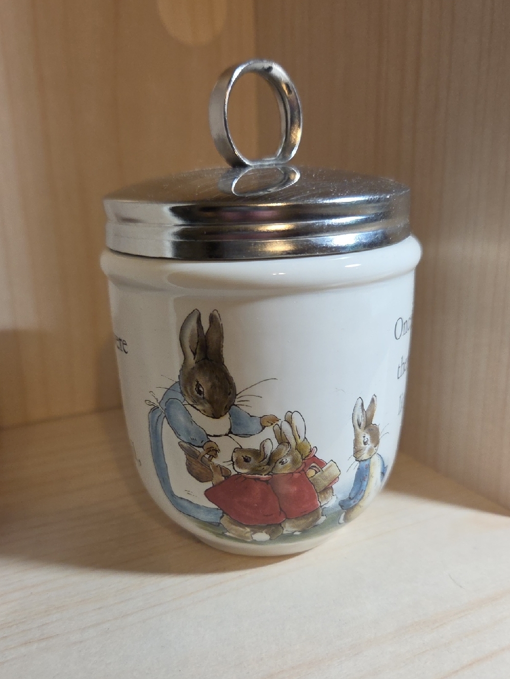 Wedgwood Peter Rabbit Made In England Egg Coddler